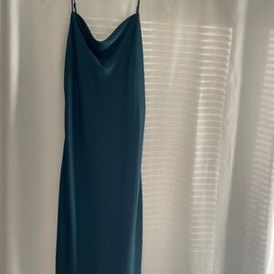 Teal Shift Dress